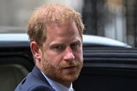 FILE PHOTO: Britain's Prince Harry, Duke of Sussex looks on outside the Rolls Building of the High Court in London, Britain June 7, 2023. REUTERS/Toby Melville/File photo