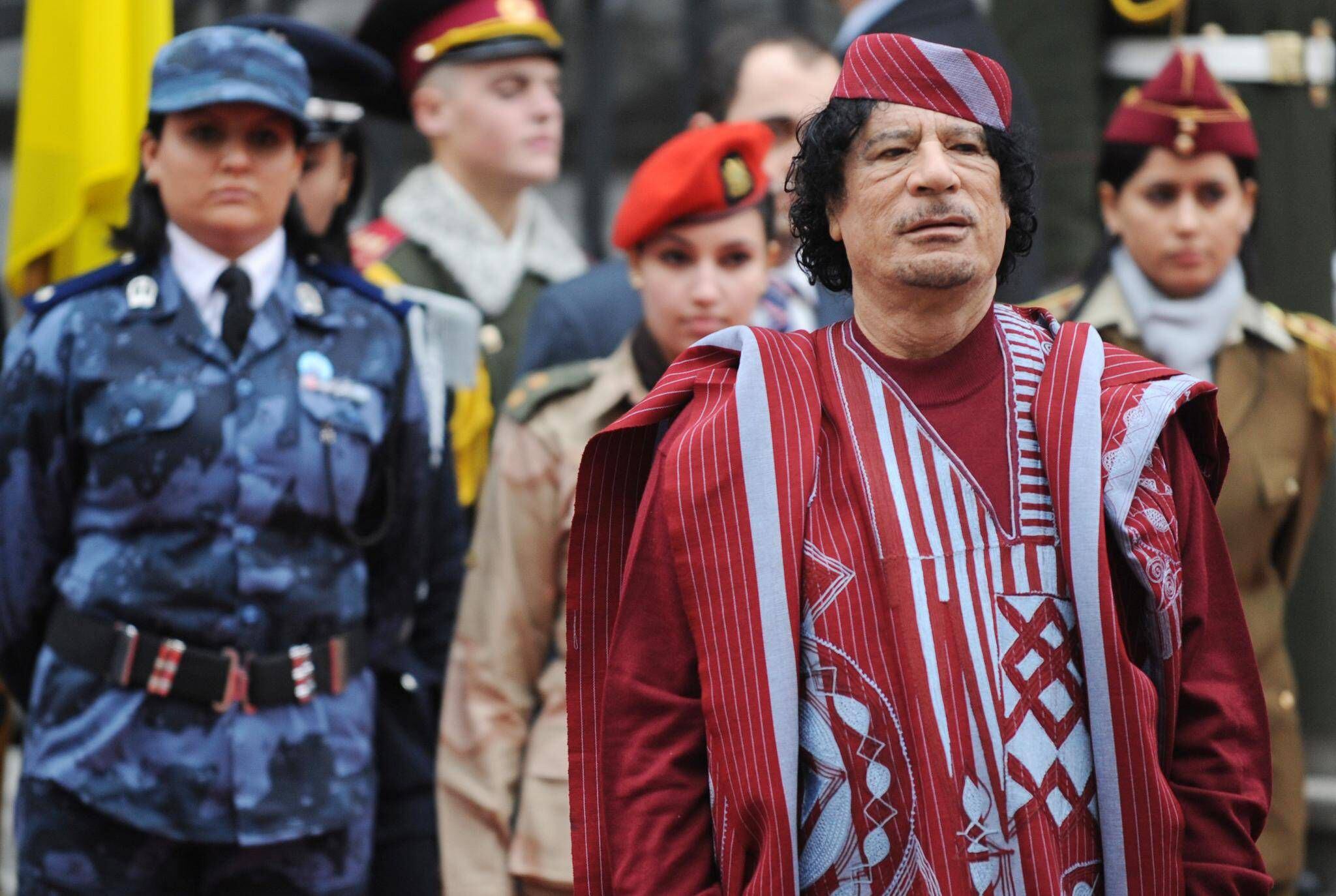 Image result for gaddafi