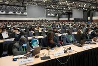 Delegates attend the opening of the high level segment at the COP15 biodiversity conference, in Montreal, Thursday, Dec. 15, 2022. THE CANADIAN PRESS/Ryan Remiorz