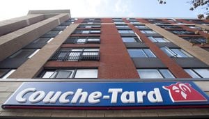 Alimentation Couche-Tard says it has completed its acquisition of certain European retail assets from French oil giant TotalEnergies SE. A Couche Tard convenience store is shown in Montreal, Friday, October 5, 2012. THE CANADIAN PRESS/Graham Hughes