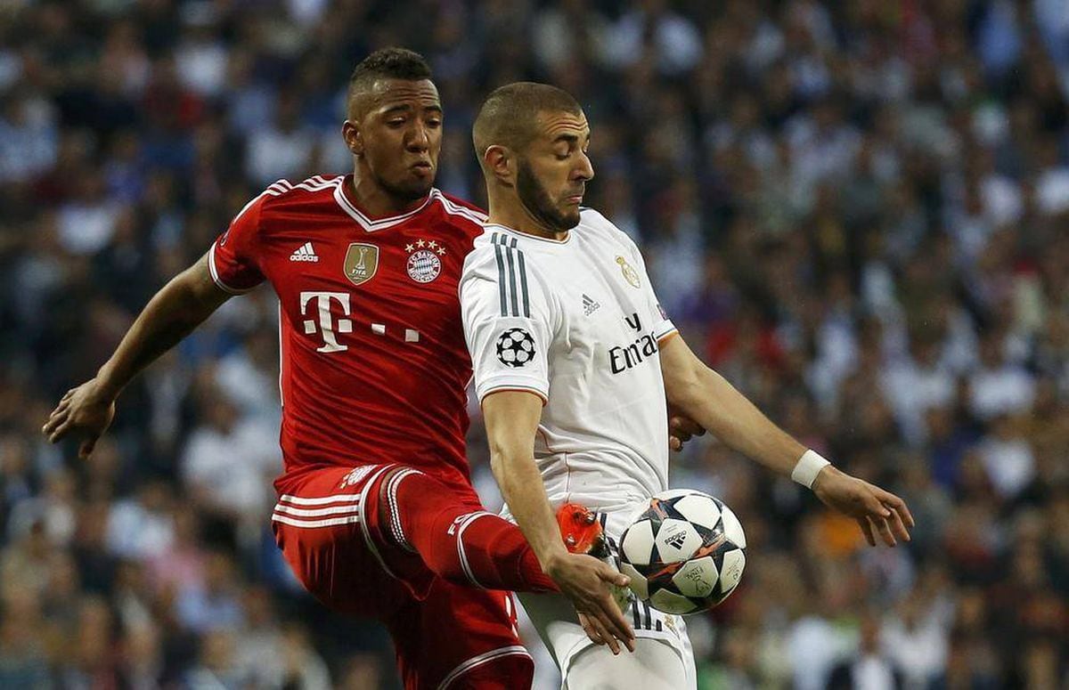 Images from the Real Madrid - Bayern Munich Champions League semi-final ...