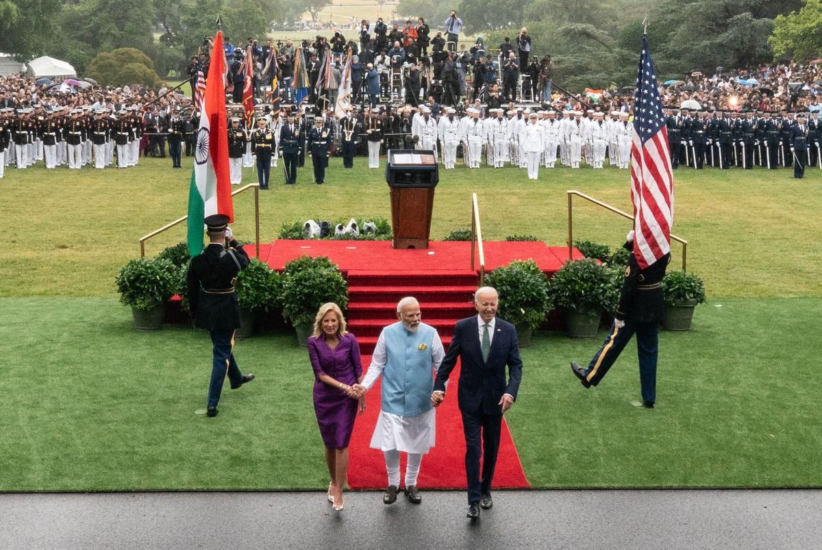Biden y Modi anuncian acuerdos comerciales y militares en un esfuerzo por contener el poder de China