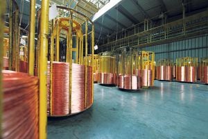 Copper plays an important role in the energy transition, both for electric vehicles – batteries and wiring – and infrastructure, where it’s used in electricity transmission grids and charging infrastructure.