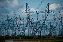 Rows of power lines are shown in Mississauga, Ont., on Monday, August 19, 2019.