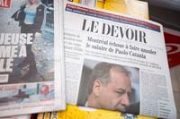 The newspaper Le Devoir seen in a store in Montreal, Que., on Feb. 27, 2018.