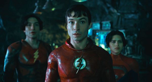 EZRA MILLER as Barry Allen / The Flash in Warner Bros. Pictures’ action adventure “THE FLASH,” a Warner Bros. Pictures release.