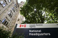 The Canada Revenue Agency (CRA) headquarters Connaught Building is pictured in Ottawa on Monday, Aug. 17, 2020. THE CANADIAN PRESS/Sean Kilpatrick