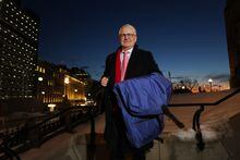Liberal MP Marc Garneau pose for a portrait on Parliament Hill March 6, 2023 in Ottawa.  Dave Chan/The Globe and Mail