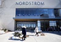 A Nordstrom department store is shown at Sherway Gardens in Toronto on Thursday, March 9, 2023.Nordstrom is expected to begin liquidating its stores across Canada today. THE CANADIAN PRESS/Nathan Denette