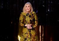 Catherine O'Hara accepts her award at the Canadian Screen Awards in Toronto on Sunday, March 31, 2019. O'Hara, Sidney Crosby and Tatiana Maslany are among the stars set to appear at the Canadian Screen Awards. THE CANADIAN PRESS/Nathan Denette