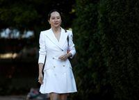 Huawei Technologies Chief Financial Officer Meng Wanzhou leaves her home to appear in British Columbia supreme court for a hearing, in Vancouver, British Columbia, Canada September 30, 2019.  REUTERS/Lindsey Wasson/Files