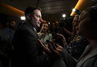 Minister of Public Safety Marco Mendicino speaks to reporters after appearing as a witness at a House of Commons standing committee on Parliament Hill in Ottawa on Thursday, June 15, 2023. THE CANADIAN PRESS/Sean Kilpatrick