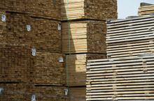 Fresh cut lumber is pictured stacked at a mill along the Stave River in Maple Ridge, B.C. Thursday, April 25, 2019. Canada’s international trade minister says the United States appears to be pressing ahead with what she calls "unjustified" duties on softwood lumber imports. THE CANADIAN PRESS/Jonathan Hayward
