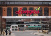 A Longo’s grocery store in Toronto on March 16, 2021. Sobeys parent company Empire bought a controlling stake in Longo’s and Grocery Gateway(Melissa Tait / The Globe and Mail)