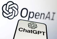 FILE PHOTO: OpenAI and ChatGPT logos are seen in this illustration taken, February 3, 2023. REUTERS/Dado Ruvic/Illustration