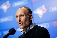 Toronto Blue Jays president Mark Shapiro is very proud of how his club did in 2021, finishing 20 games above .500 and missing out on the playoffs on the final day of the regular season. Shapiro is seen during a press conference in Toronto, Friday, Dec. 27, 2019. THE CANADIAN PRESS/ Cole Burston