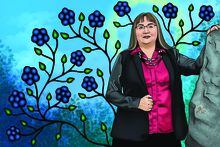 Miranda Kennedy, of Little Pine, Sask., is vice-president of Human Resource Solutions at Okimaw. Credit: CHIEF LADY BIRD **get V2 for print**