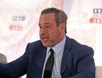 LOS ANGELES, CA - OCTOBER 21:  David Frum speaks onstage during Politicon 2018 at Los Angeles Convention Center on October 21, 2018 in Los Angeles, California.  (Photo by Phillip Faraone/Getty Images for Politicon )