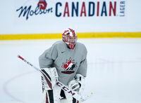 Undrafted, unknown Nico Daws trying to force way into Canada’s world junior crease