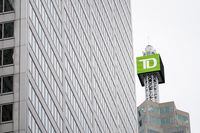 TD Bank signage is pictured in the financial district in Toronto, Friday, Sept. 8, 2023. TD Bank Group says it expects to earn about 30 per cent less from its Charles Schwab Corp. holdings in its results next month than last year, as U.S. banks report earnings.THE CANADIAN PRESS/Andrew Lahodynskyj