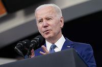 President Joe Biden makes an announcement on Friday, March 4, 2022, in Washington. Canadian manufacturers are once again facing the risk of being hit by U.S. protectionism and the need to fight for crucial exemptions.THE CANADIAN PRESS/AP/Patrick Semansky