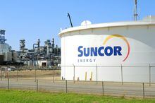 Suncor Energy facility is seen in Sherwood Park, Alberta on Aug, 21, 2019.