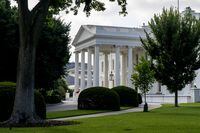 The White House, Friday, June 24, 2022, in Washington. (AP Photo/Andrew Harnik)