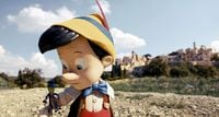 (L-R): Jiminy Cricket (voiced by Joseph Gordon-Levitt) and Pinocchio (voiced by Benjamin Evan Ainsworth) in Disney's live-action PINOCCHIO, exclusively on Disney+. Photo courtesy of Disney Enterprises, Inc. © 2022 Disney Enterprises, Inc. All Rights Reserved.