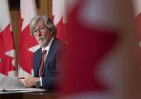 Privacy Commissioner of Canada Daniel Therrien listens to a question during a news conference, Thursday, Dec. 9, 2021 in Ottawa. THE CANADIAN PRESS/Adrian Wyld