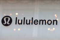 The logo for Lululemon Athletica is seen at a store in Manhattan, New York, U.S., December 7, 2021. REUTERS/Andrew Kelly