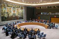 The UN Security Council holds a meeting on the Middle East Wednesday, Nov. 20, 2019 at United Nations headquarters. Canada is still vying for a seat on the United Nations Security Council, but it's already warming up the chair with a plan to hire trainers for Canadian officials. THE CANADIAN PRESS/AP-Mary Altaffer