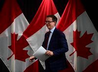 Bank of Canada Governor Tiff Macklem arrives to take part in a news conference at the Bank of Canada in Ottawa on Tuesday, Dec. 15, 2020. THE CANADIAN PRESS/Sean Kilpatrick