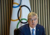 International Olympic Committee (IOC) President Thomas Bach attends the opening of the Executive Board meeting at the Olympic House in Lausanne, Switzerland, March 28, 2023. REUTERS/Denis Balibouse