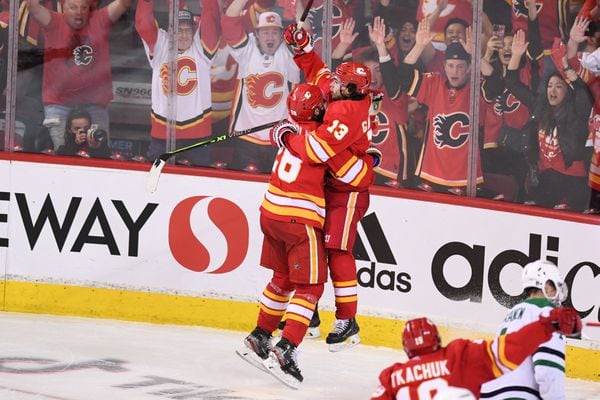 NHL playoffs 2019: Flames' Andrew Mangiapane nets memorable goal in  postseason debut