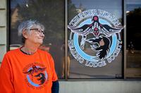 Patti Pettigrew, founder and Executive Director of the Thunder Woman healing Lodge Society, is photographed at the Society’s offices in Toronto, on Oct 11, 2022. Fred Lum/The Globe and Mail. 