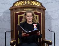 Governor General Julie Payette delivers the Throne Speech in the Senate chamber, Thursday, December 5, 2019 in Ottawa. THE CANADIAN PRESS/Sean Kilpatrick