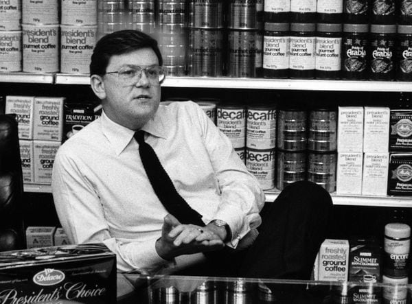 Executive vice-president Dave Nichol is marshalling Loblaws' house labels and generics in the fight for space on supermarket shelves, May 23, 1986. Photo by Dennis Robinson / The Globe and Mail.

Originally published June 9, 1986