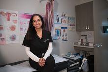 Rupinder Toor is photographed at The IUD & Women's Clinic in Calgary on Thursday, Dec. 15, 2022. Since being established over a decade ago, the clinic has helped over 50,000 women access female health care and IUD support. (Photo by {photog/Globe and Mail)