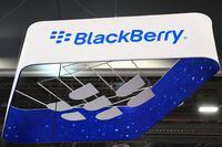 The BlackBerry logo is displayed at the company's booth during the Consumer Electronics Show (CES) on January 6, 2022 in Las Vegas, Nevada. The CES tech show threw open its doors Wednesday in Las Vegas despite surging Covid-19 cases in the United States, as one of the world's largest trade fairs tried to get back to business.
Despite some obvious gaps on the showfloor -- after high-profile companies like Amazon and Google cancelled over climbing virus risk -- crowds of badge-wearing tech entrepreneurs, reporters and aficionados poured through venues. (Photo by Patrick T. FALLON / AFP) (Photo by PATRICK T. FALLON/AFP via Getty Images)