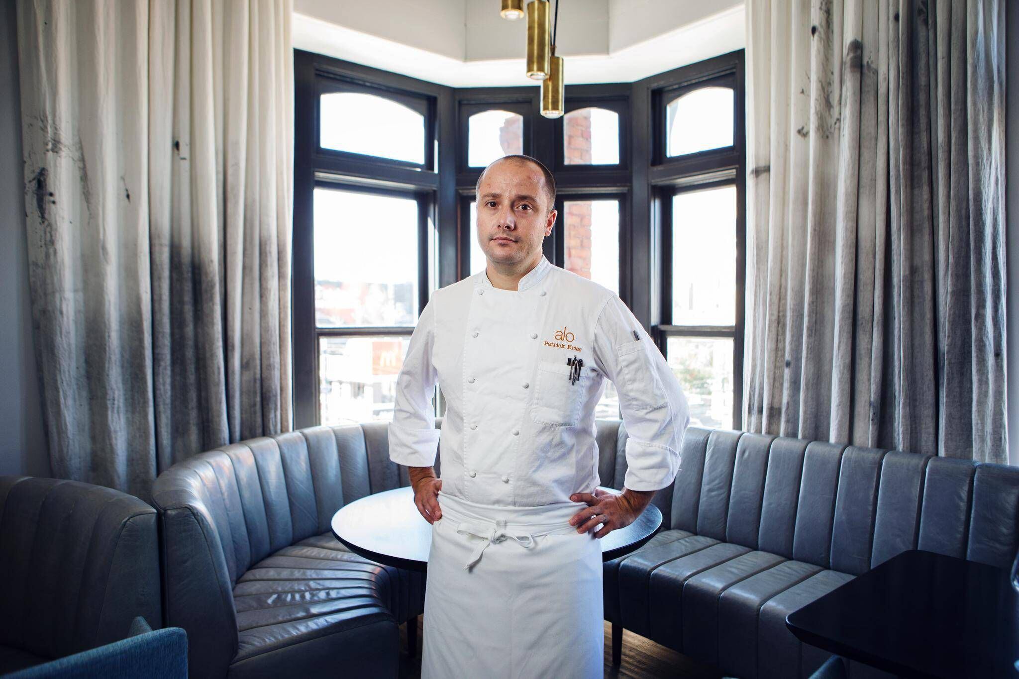 See the food, the room and the chef of four-star restaurant Alo