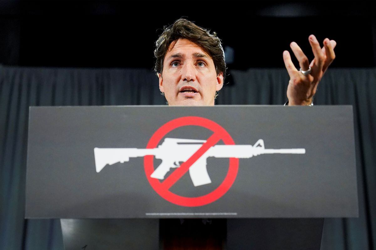 New gun-control measures are on the way, according to Trudeau. 