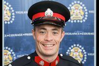 Sgt. Andrew Harnett, 37, of the Calgary Police Service is shown in this undated handout image provided by the police service. There has been a delay in setting a sentencing date for the young man found guilty of manslaughter in the hit-and-run death of the Calgary officer. THE CANADIAN PRESS/HO-Calgary Police Service *MANDATORY CREDIT*