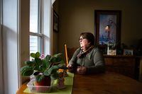 Elizabeth Forsythe, who plans to travel to Florida in May, poses for a portrait at her home in Waterford, NB, on February 12, 2020. Chris Donovan/The Globe and Mail