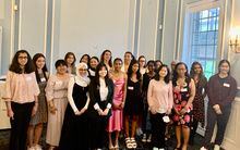 Scholarship recipients Reception at the Faculty Club in June 2022. For Pitching in
Members of the University Women’s Club in Toronto. They have started awarding $80,000 worth of scholarships to high school girls in Toronto and Inqaluit.