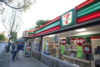 120509. Vancouver, BC.  7-Eleven Canada, Inc. on Denman Street in Vancouver, BC. Photo: Laura Leyshon for the Globe and Mail