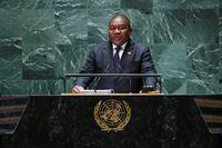 FILE PHOTO: Mozambique President Filipe Jacinto Nyusi addresses the 78th Session of the U.N. General Assembly in New York City, U.S., September 19, 2023.  REUTERS/Eduardo Munoz/File Photo