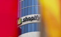 Shopify Inc. headquarters signage in Ottawa on Tuesday, May 3, 2022. Shopify Inc. is a Canadian multinational e-commerce company. THE CANADIAN PRESS/Sean Kilpatrick