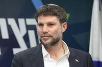 Israel's Finance Minister and leader of the Religious Zionist Party Bezalel Smotrich attends a meeting at the parliament, Knesset, in Jerusalem on March 20, 2023. (Photo by GIL COHEN-MAGEN / AFP) (Photo by GIL COHEN-MAGEN/AFP via Getty Images)