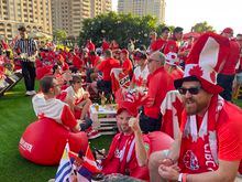 Canadian soccer fans visit Canada Soccer House ahead of Canada’s first FIFA World Cup appearance since 1986.  SDI Sports was Canada Soccer’s sports marketing agency on the ground in  Qatar delivering several projects for the team.