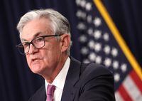 Federal Reserve Board Chairman Jerome Powell speaks during a news conference after a Federal Open Market Committee meeting on Feb. 1 in Washington.